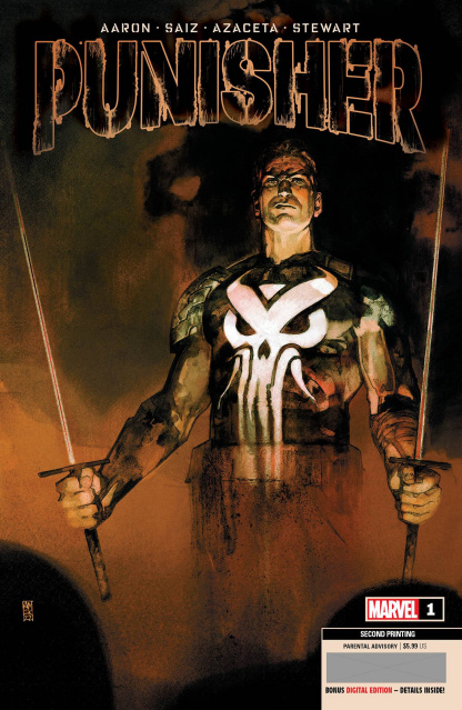 Punisher #1 (Maleev Cover)