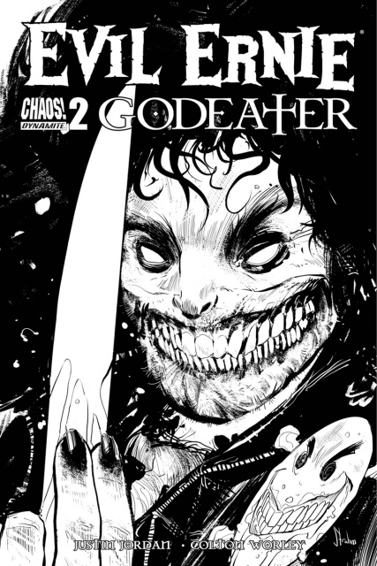 Evil Ernie: Godeater #2 (10 Copy B&W Cover)