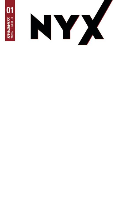 Nyx #1 (Blank Authentix Cover)