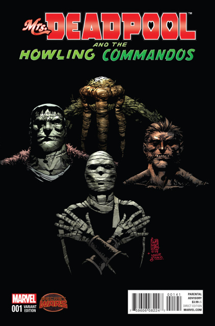 Mrs. Deadpool and the Howling Commandos #1 (Howling Cover)