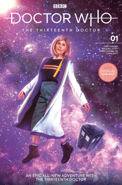 Doctor Who: The Thirteenth Doctor #1 (Stamos Cosplay Cover)