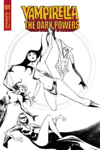 Vampirella: The Dark Powers #1 (40 Copy Lee B&W Cover)
