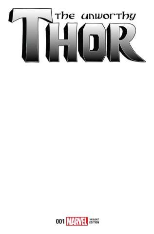 The Unworthy Thor #1 (Blank Cover)