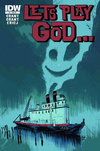 Let's Play God #4 (Moon Cover)