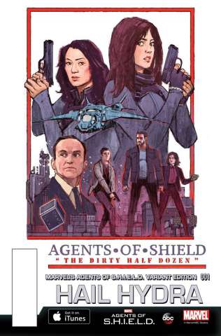 Hail Hydra #1 (Wyatt Agents of S.H.I.E.L.D. Cover)