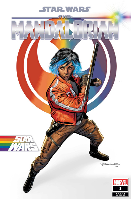Star Wars: The Mandalorian #1 (Jimenez Pride Cover)