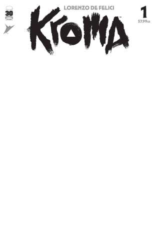 Kroma #1 (Blank Sketch Cover)