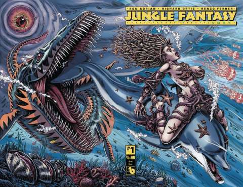 Jungle Fantasy: Ivory #1 (Wraparound Cover)