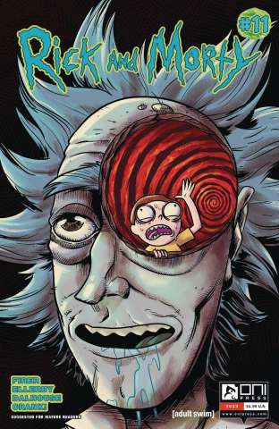Rick and Morty #11 (Stresing Manga Cover)