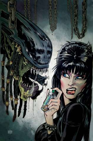 Elvira in Horrorland #3 (25 Copy Califano Virgin Cover)