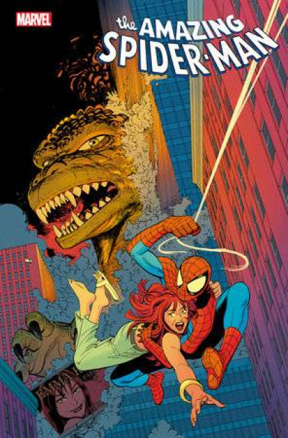 The Amazing Spider-Man #58 (Leo Romero Godzilla Cover)