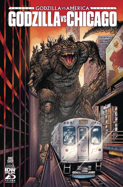 Godzilla vs. Chicago #1 (Seeley Cover)