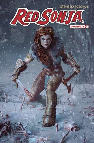 Red Sonja #9 (Barends Cover)
