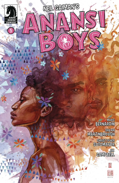 Anansi Boys #5 (Mack Cover)