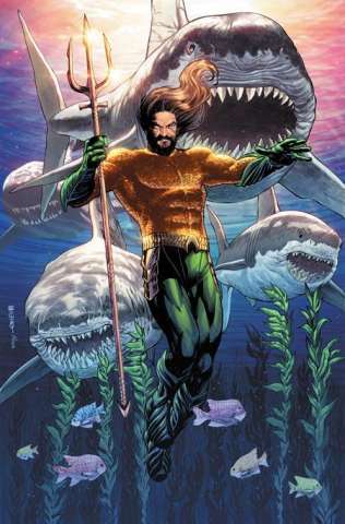 Titans #6 (Jesus Merino Aquaman And The Lost Kingdom Card Stock Cover)