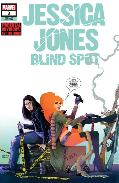 Jessica Jones: Blind Spot #3 (Simmonds Cover)