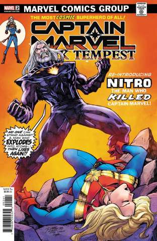 Captain Marvel: Dark Tempest #2 (Ron Lim Cover)