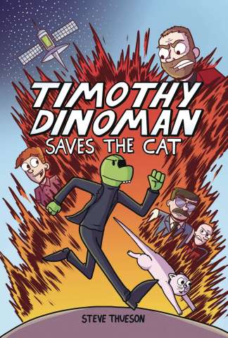 Timothy Dinoman Saves the Cat