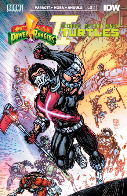 Mighty Morphin Power Rangers / Teenage Mutant Ninja Turtles II #4 (Eastman & Williams II Cover)