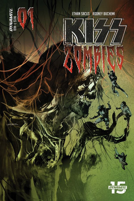 KISS: Zombies #1 (Sayger Cover)