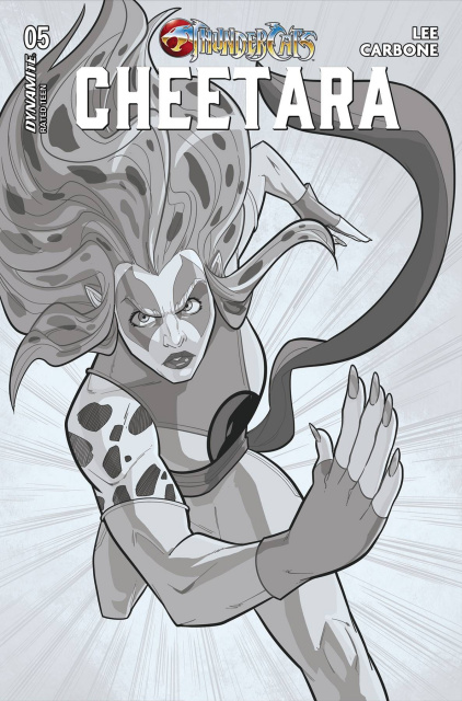 ThunderCats: Cheetara #5 (20 Copy Brandt & Stein B&W Cover)