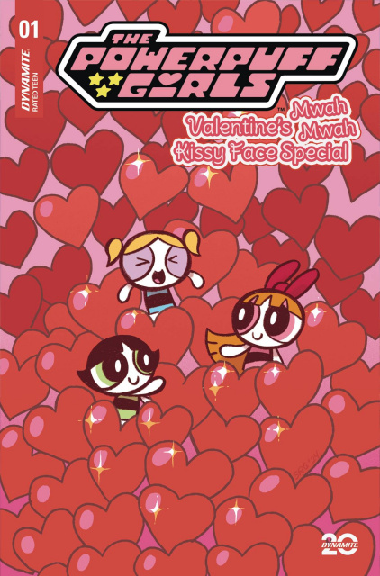 The Powerpuff Girls: Valentine's Kissy Face Special #1 (Ganucheau Cover)