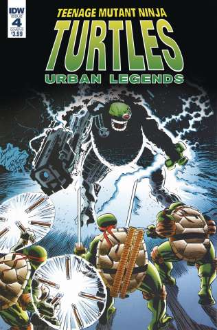 Teenage Mutant Ninja Turtles: Urban Legends #4 (Fosco Larsen Cover)