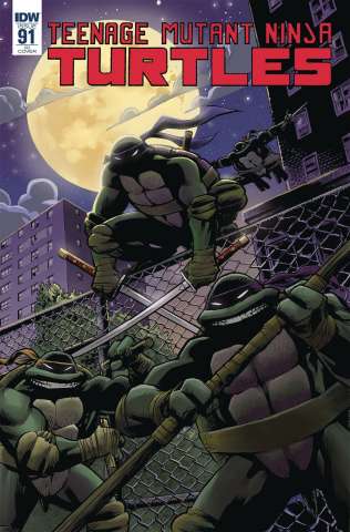Teenage Mutant Ninja Turtles #91 (10 Copy Moline Cover)