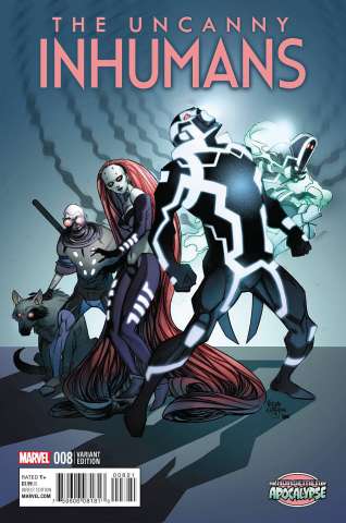 The Uncanny Inhumans #8 (Ferry AoA Cover)