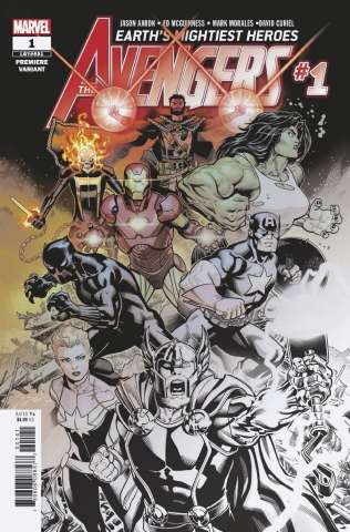 Avengers #1 (Premiere Cover)