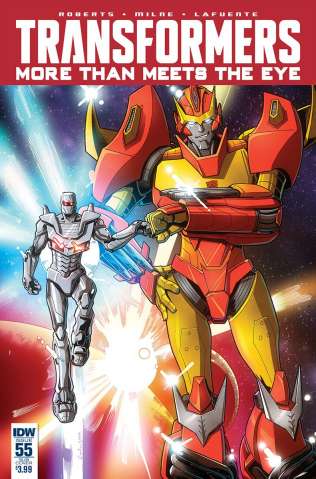 The Transformers: More Than Meets the Eye #55 (ROM Cover)