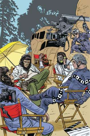 Planet of the Apes: The Simian Age #1 (Allred Cover)