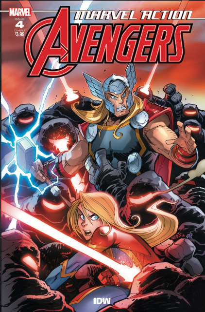 Marvel Action: Avengers #4 (Sommariva Cover)