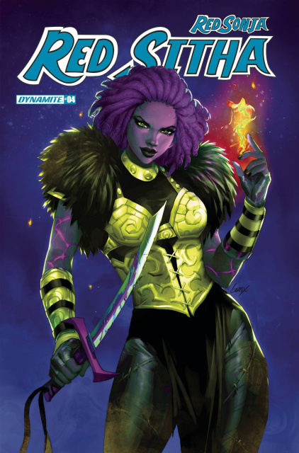Red Sonja: Red Sitha #4 (Lerix Ultraviolet Cover)