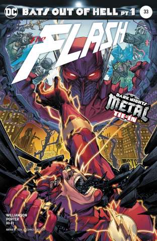 The Flash #33 (Metal Cover)