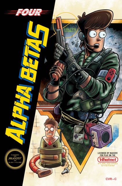 Alpha Betas #4 (Video Game Cover)