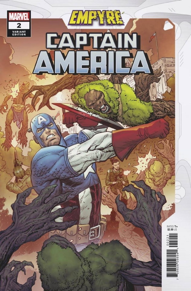 Empyre: Captain America #2 (Luke Ross Cover) | Fresh Comics