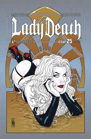 Lady Death #25 (Art Deco Variant Cover)