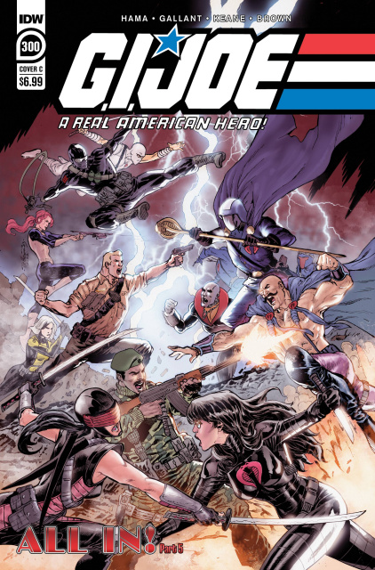 G.I. Joe: A Real American Hero #300 (Diaz Cover)