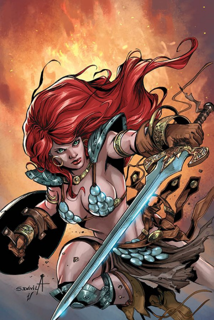 Red Sonja: Birth of the She-Devil #3 (10 Copy Davila Virgin Cover)