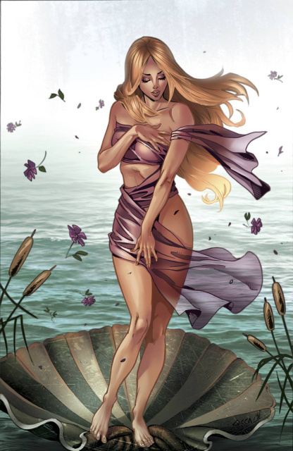 Grimm Fairy Tales: Goddess Inc. #1 (Cucca Cover)