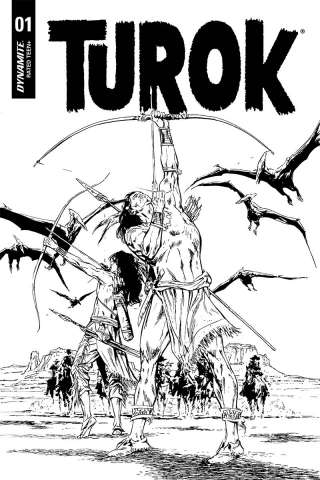 Turok #1 (40 Copy Guice B&W Cover)