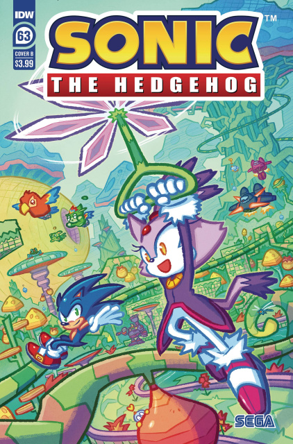 Sonic the Hedgehog #63 (Graham Cover)