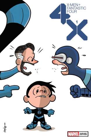 X-Men + Fantastic Four #1 (Eliopoulos Cover)