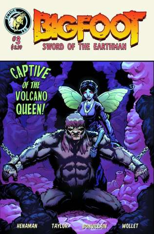 Bigfoot: Sword of the Earthman #3 (Taylor & Bonvi Cover)