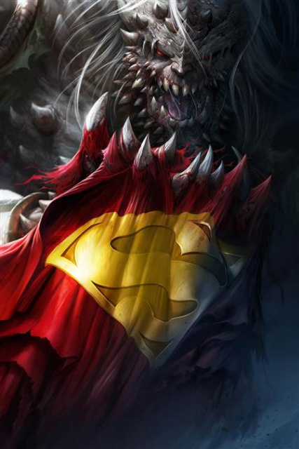 The Death of Superman: 30th Anniversary Special #1 (Francesco Mattina Doomsday Die-Cut Cover)