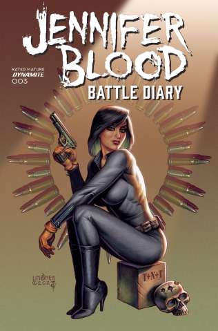 Jennifer Blood: Battle Diary #3 (Linsner Cover)