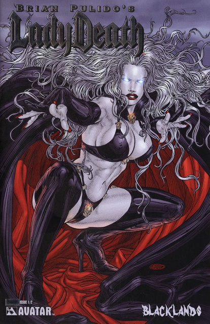 Lady Death: Blacklands #1/2 (Platinum Foil Cover)