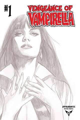 Vengeance of Vampirella #1 (20 Copy Oliver B&W Cover)