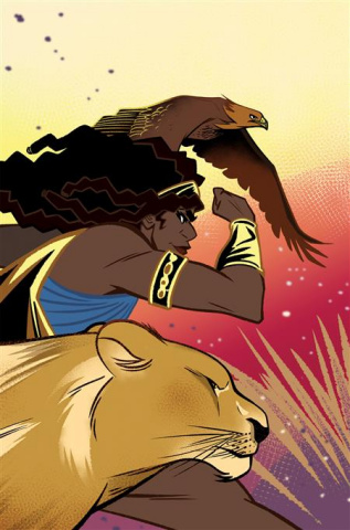 Nubia and The Amazons #4 (Brittney Williams Card Stock Cover)